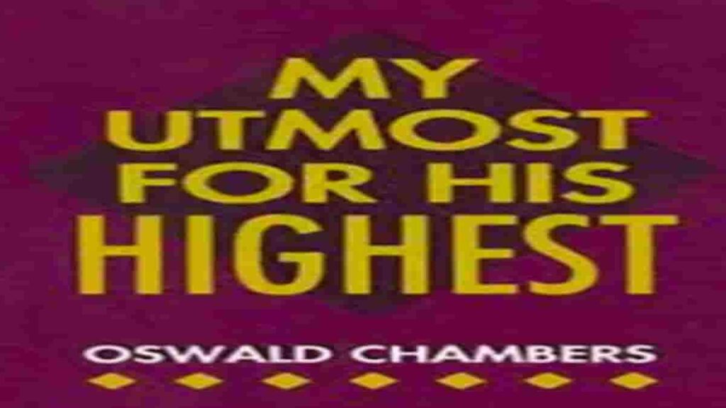 Oswald-Chambers utmost