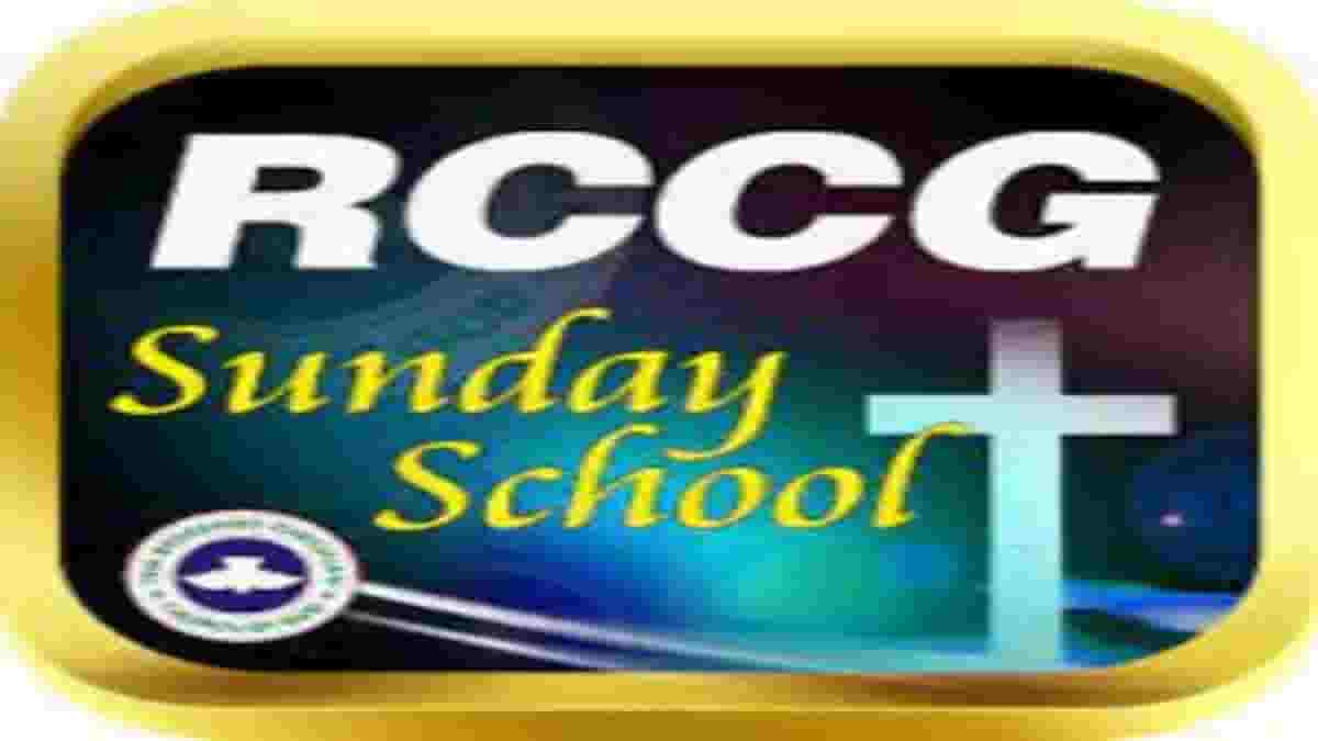 RCCG Sunday School Student Manual 20 October 2024 Lesson 8 Topic