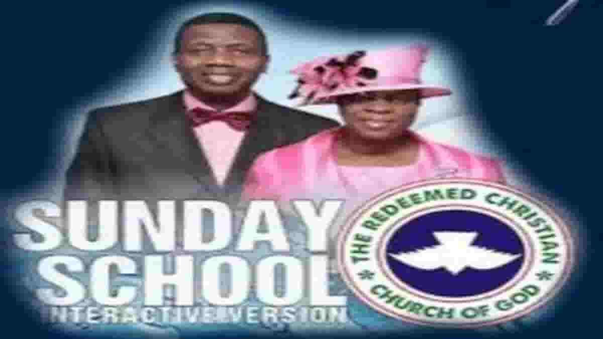 RCCG Sunday School Teacher Manual 27 October 2024 Lesson 9 Topic The